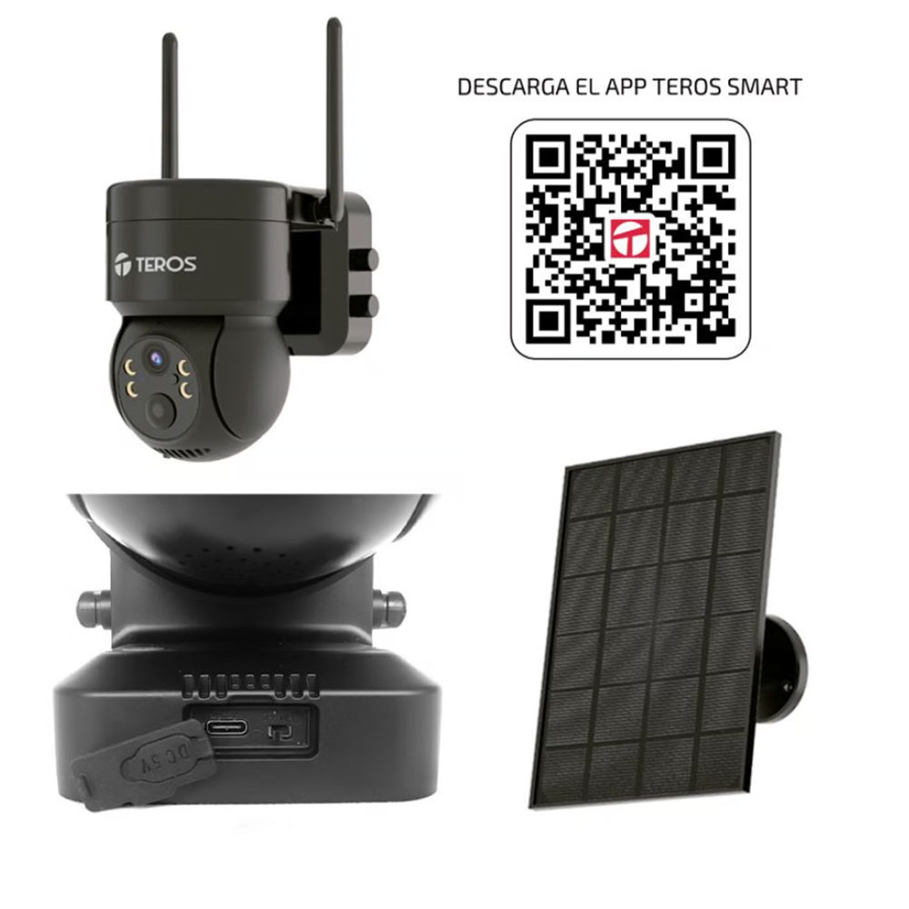 CAMARA IP SOLAR PTZ EXTERIOR